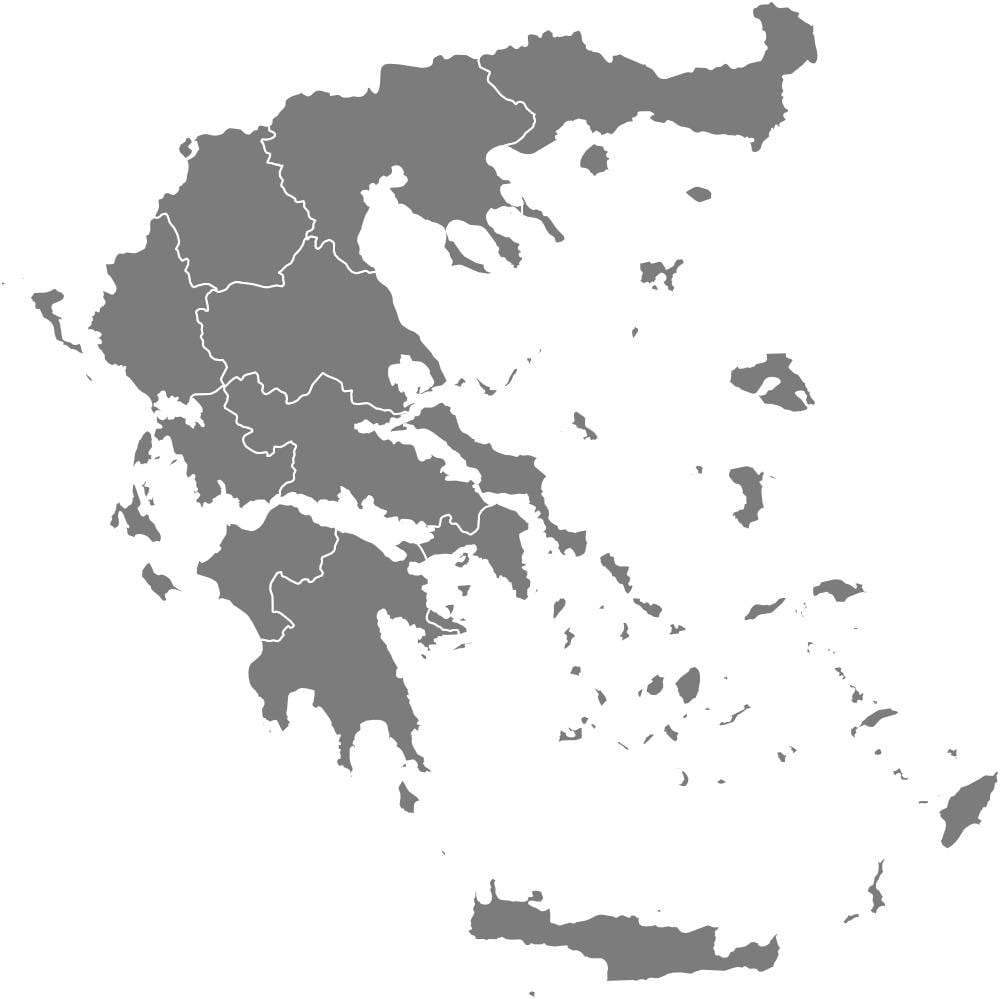 Karte von Griechenland-Vektor