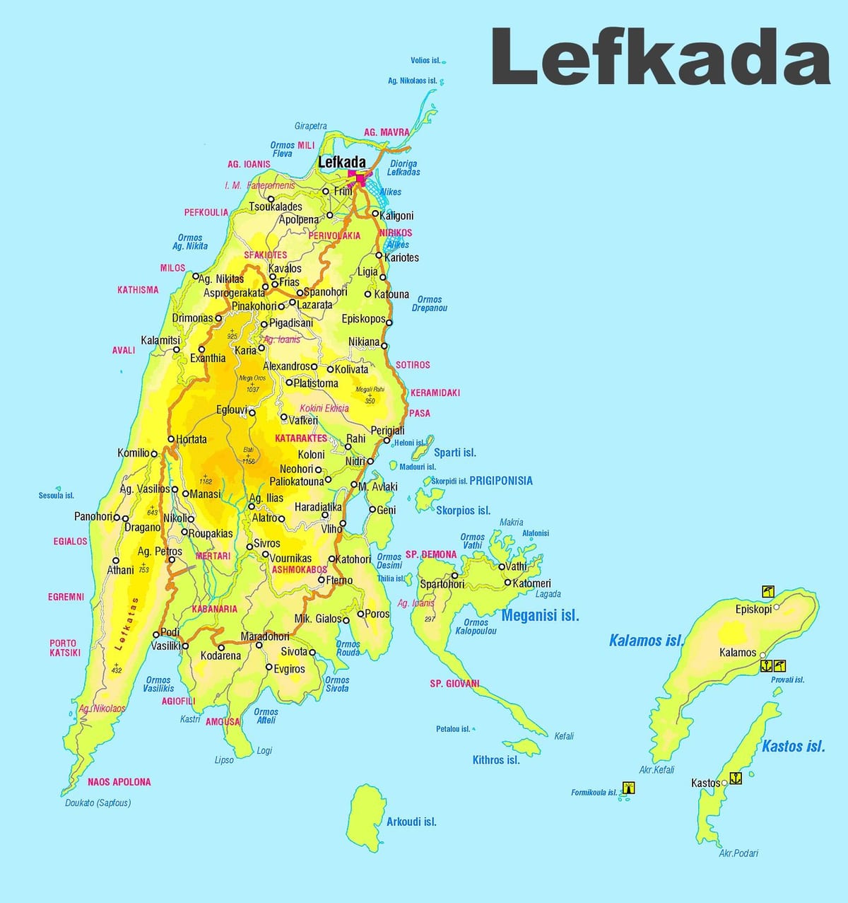 Griechenland Lefkada anzeigen