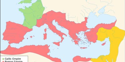 Antiken Griechenland und Rom Karte